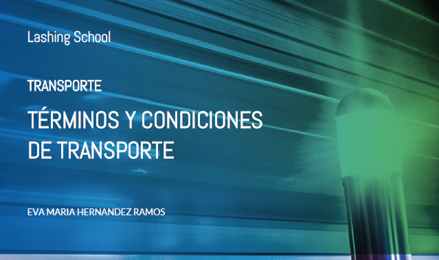 Modelo de términos y condiciones de transporte (especial Incoterms 2020)