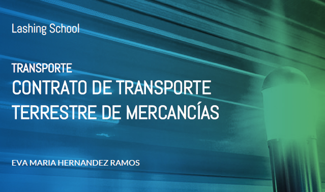 Modelo de contrato de transporte terrestre de mercancías 