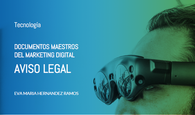 Plantilla de aviso legal para página web